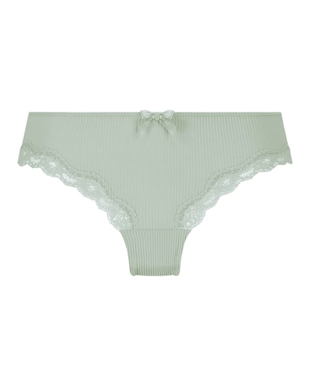 Slip br&eacute;silien Lola, Vert