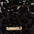 Trousse de maquillage mesh Leopard grand mod&egrave;le, Noir