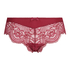 Slip brésilien short Selena, Rouge