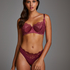 Soutien-gorge bustier préformé Poppy, Rouge
