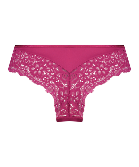 Slip brésilien Marine, Rose