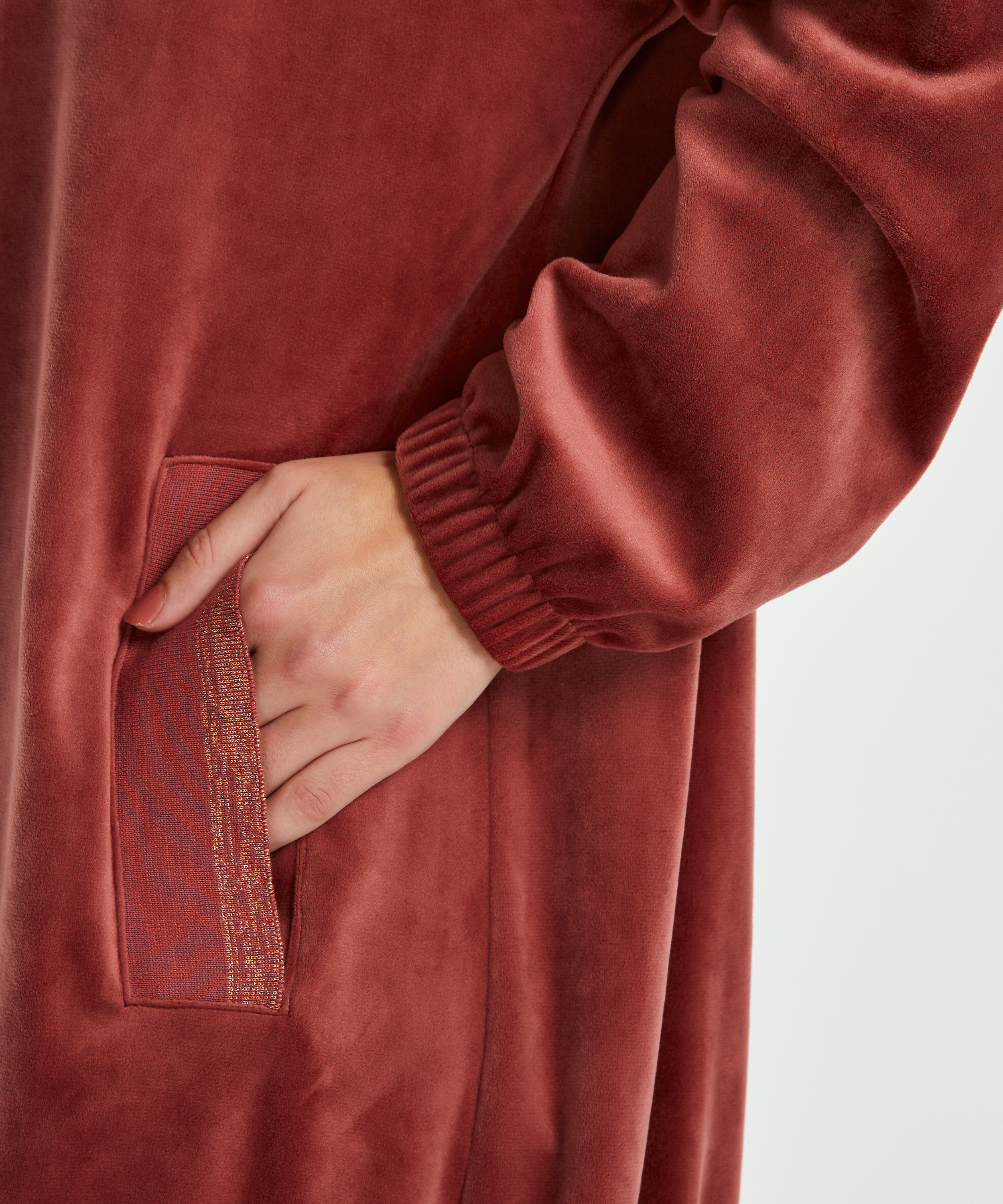 Velours Dress, Rose, main