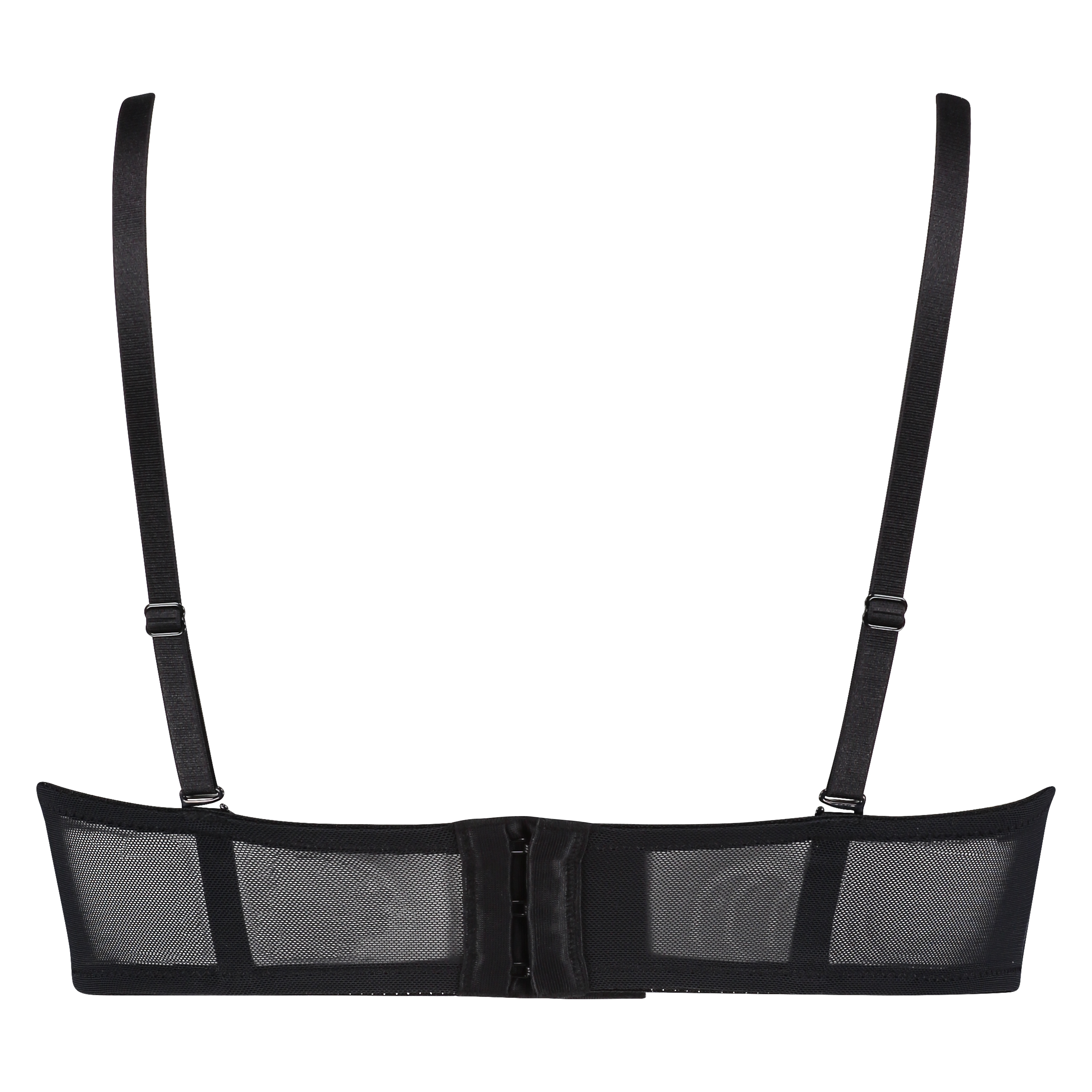 Soutien-gorge à armatures préformé sans bretelles Maya, Noir, main