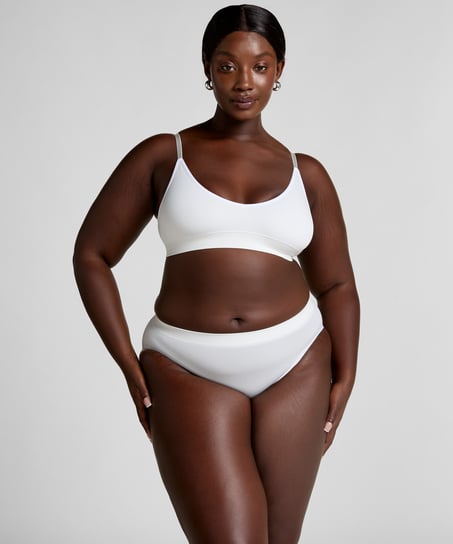 Culotte haute Dide, Blanc