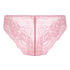 Slip brésilien Invisible Lace Back, Rose