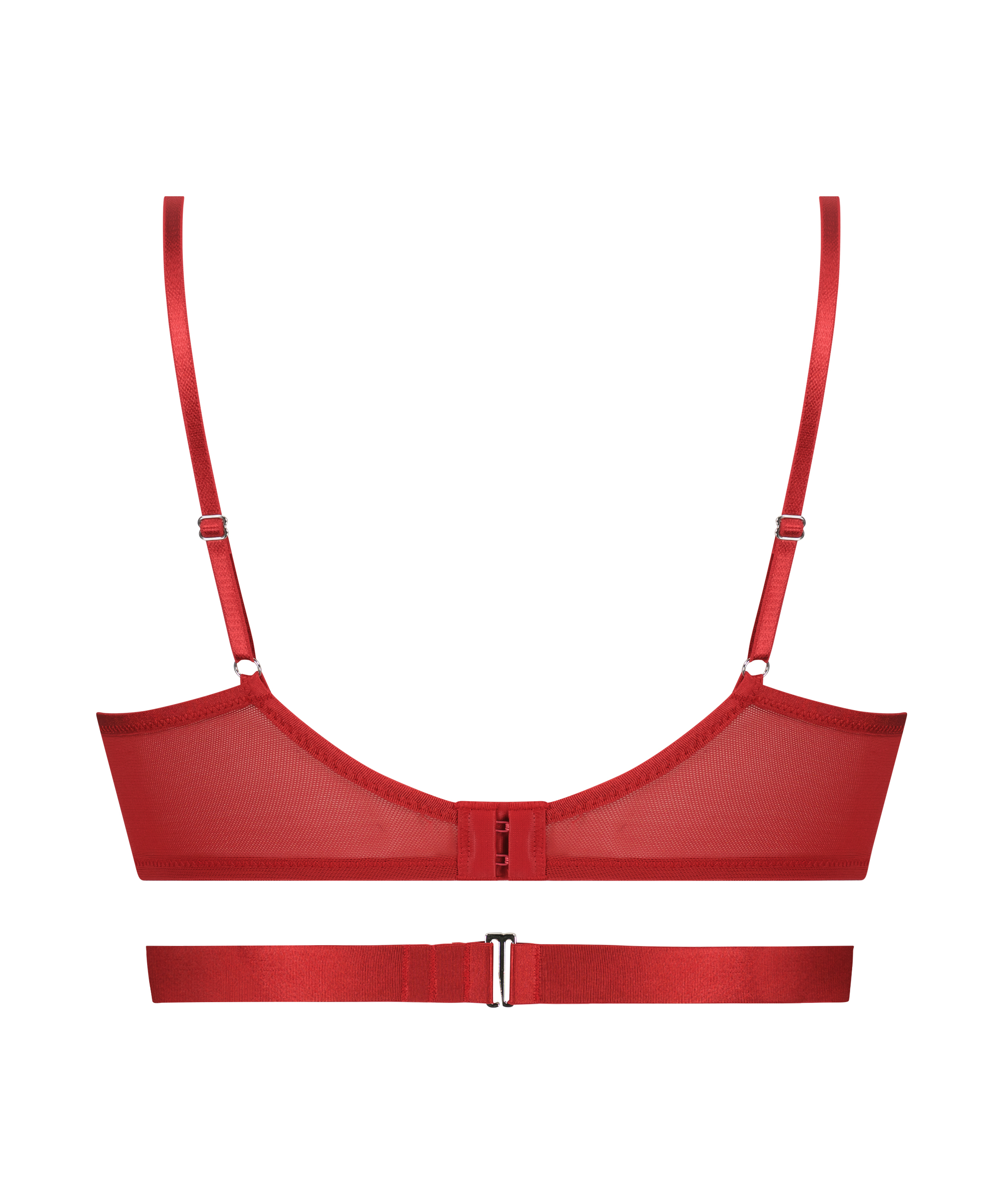 Soutien-gorge à armatures non-préformé Violet, Rouge, main