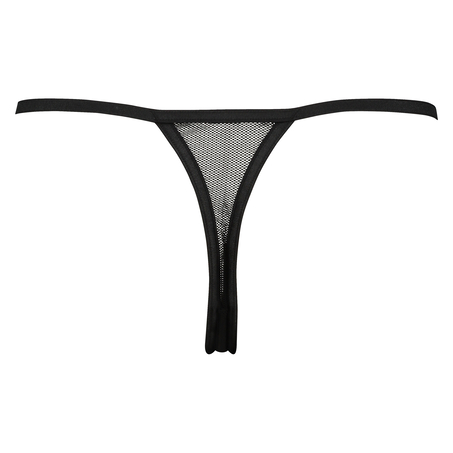 Thong Cleo tanga, Noir