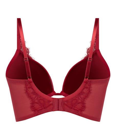 Soutien-gorge push-up Longline Marianna, Rouge