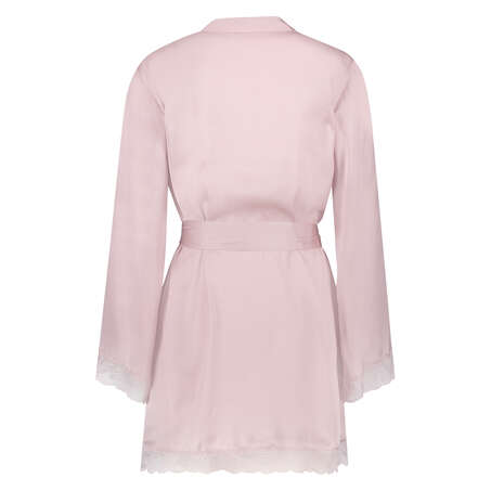 Petite Kimono Satin Meili, Rose