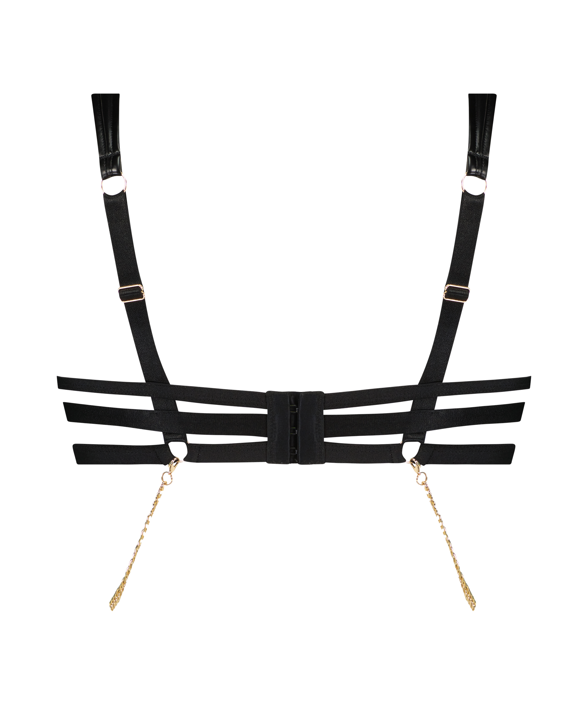 Soutien-gorge à armatures non-préformé Domantrix, Noir, main