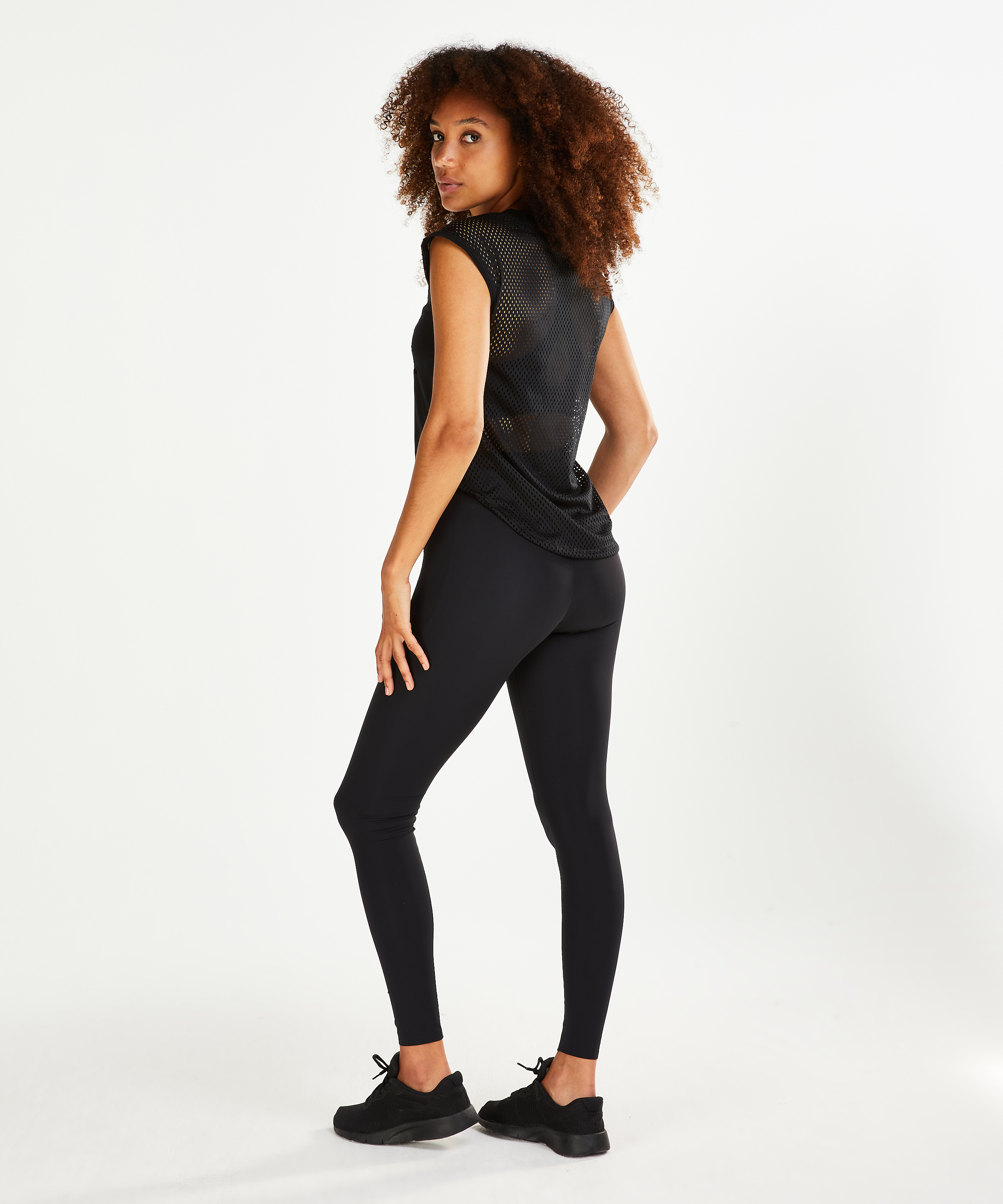 Top de sport HKMX Time to shine, Noir, main