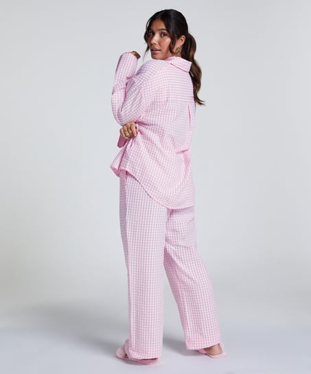 Pantalon de pyjama en Coton, Rose