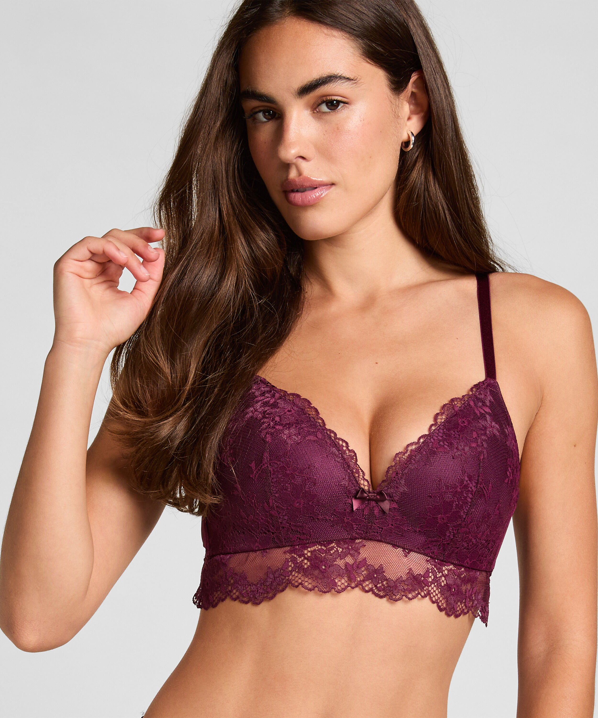Soutien-gorge sans armatures rembourré Naomi, Violet Soutien-gorge sans armatures rembourré Naomi, Violet