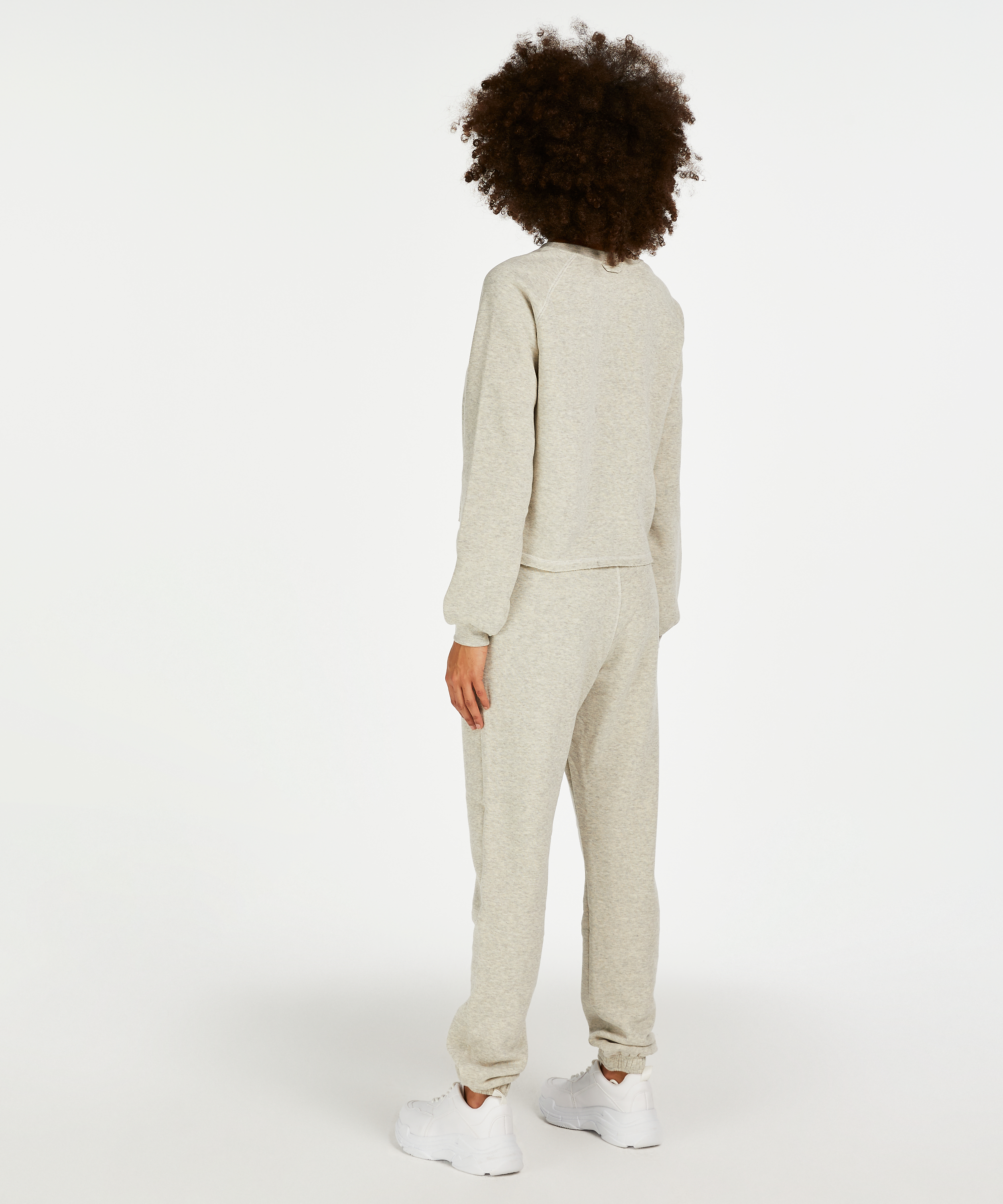 Jogging Sweat Brush, Gris, main