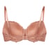 Soutien-gorge à armatures préformé Marine, Marron
