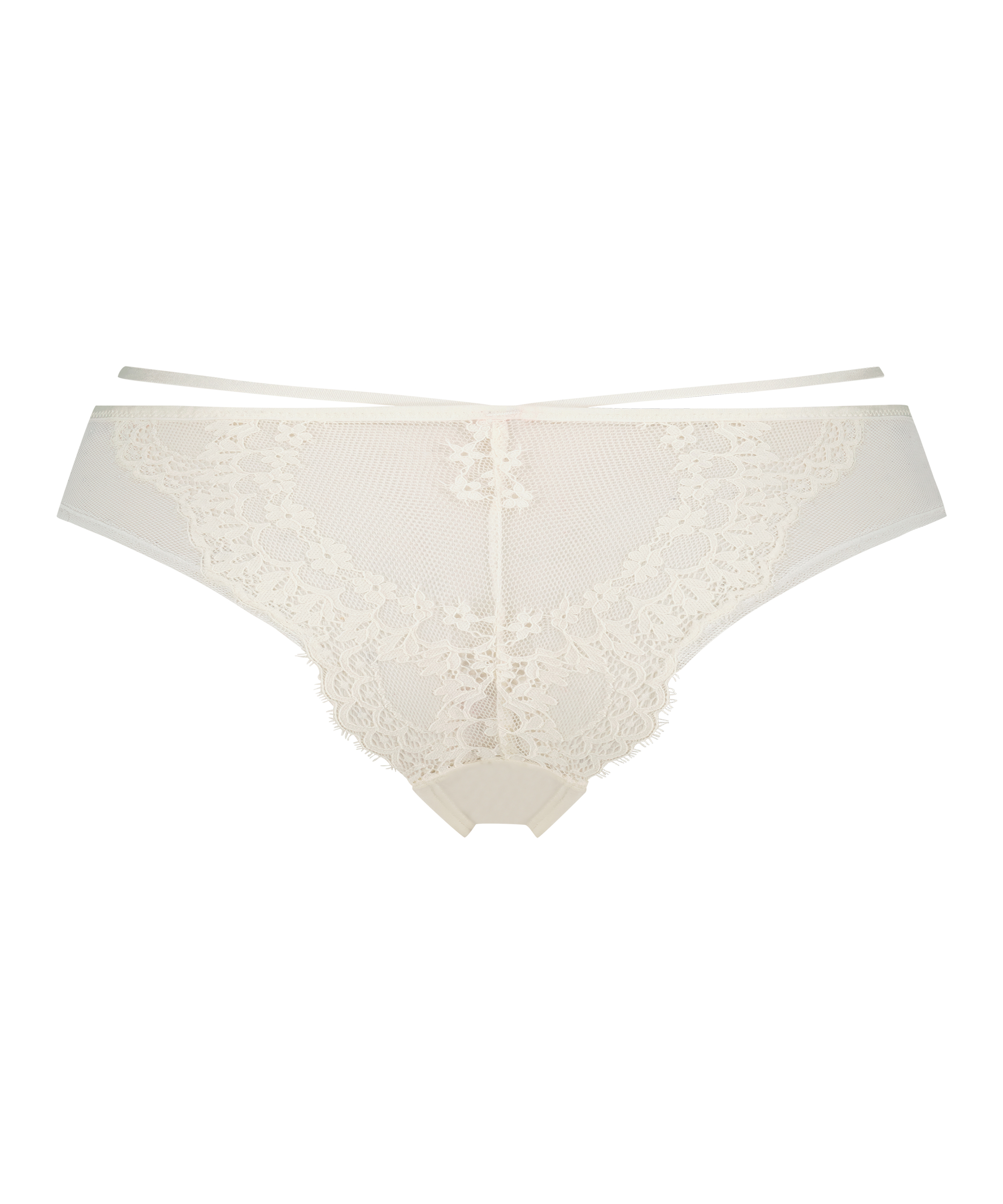 Slip brésilien Miley, Blanc, main