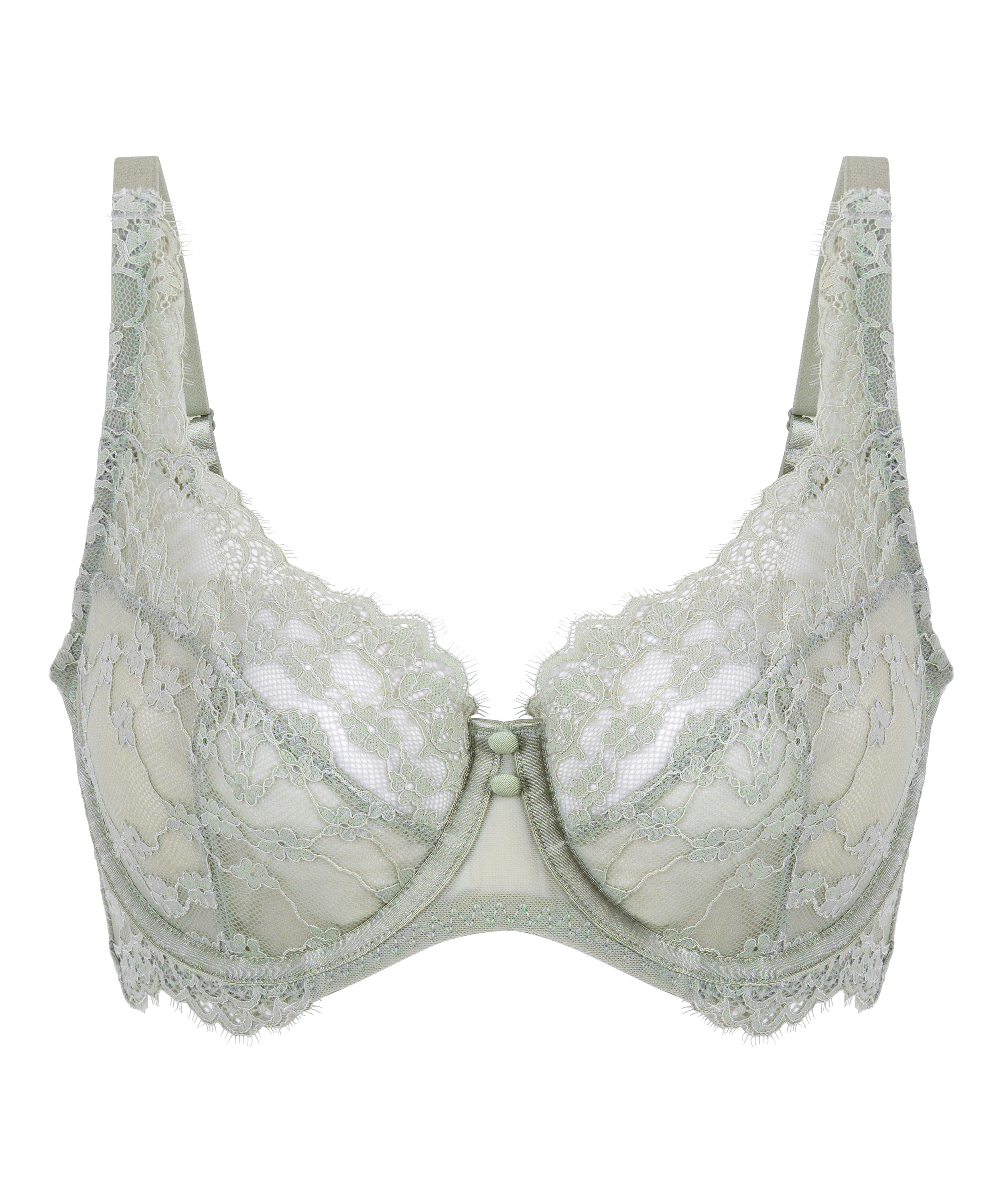 Soutien-gorge &agrave; armatures non-pr&eacute;form&eacute; Daisy, Vert, main