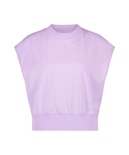 T-shirt Spill The Tea, Bleu