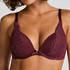 Soutien-gorge push-up à armatures préformé Isadora, Rouge