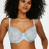 Soutien-gorge à armatures non-préformé Theresa, Bleu
