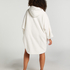Robe polaire Snuggle Lounge, Blanc