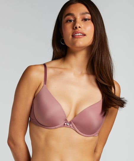 Soutien-gorge à armatures préformé Plunge, Rose