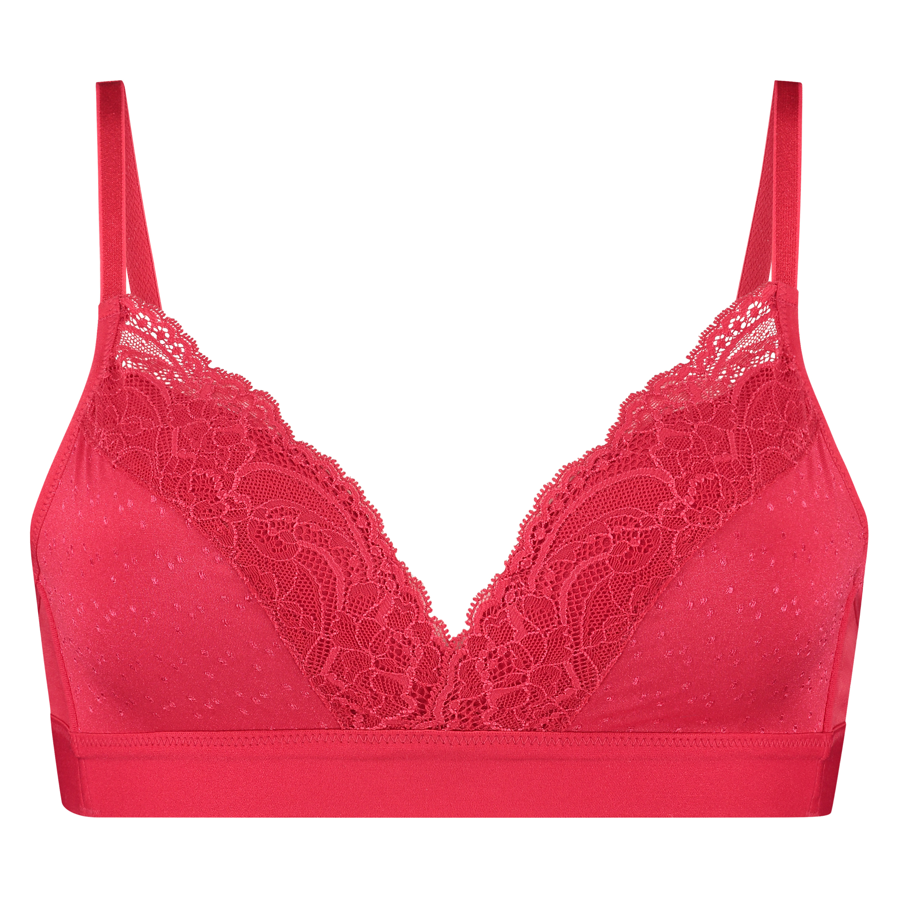 Soutien-gorge préformé sans armatures Sophie, Rouge, main