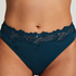 Slip taille haute Diva, Bleu