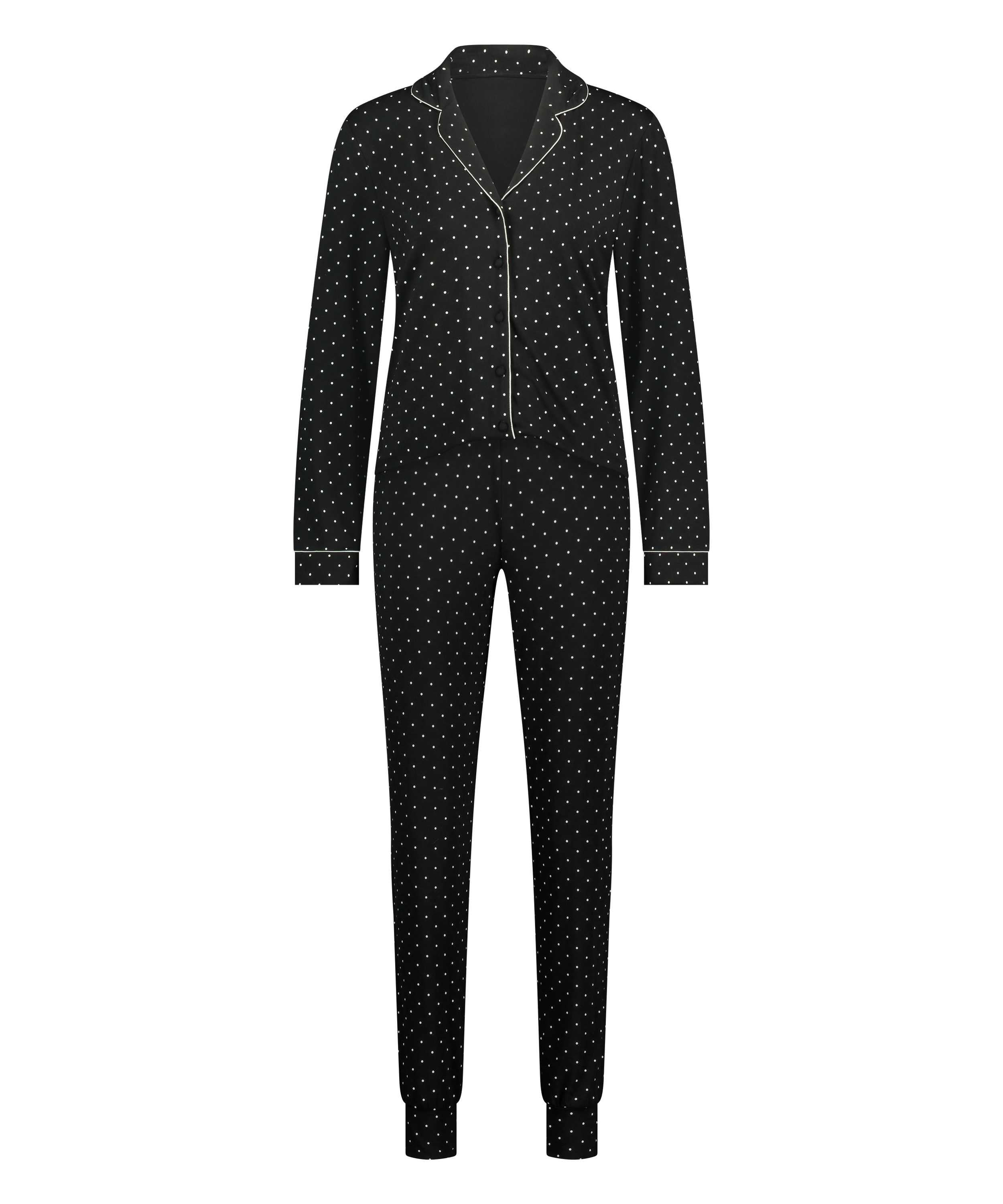 Ensemble de pyjama, Noir, main