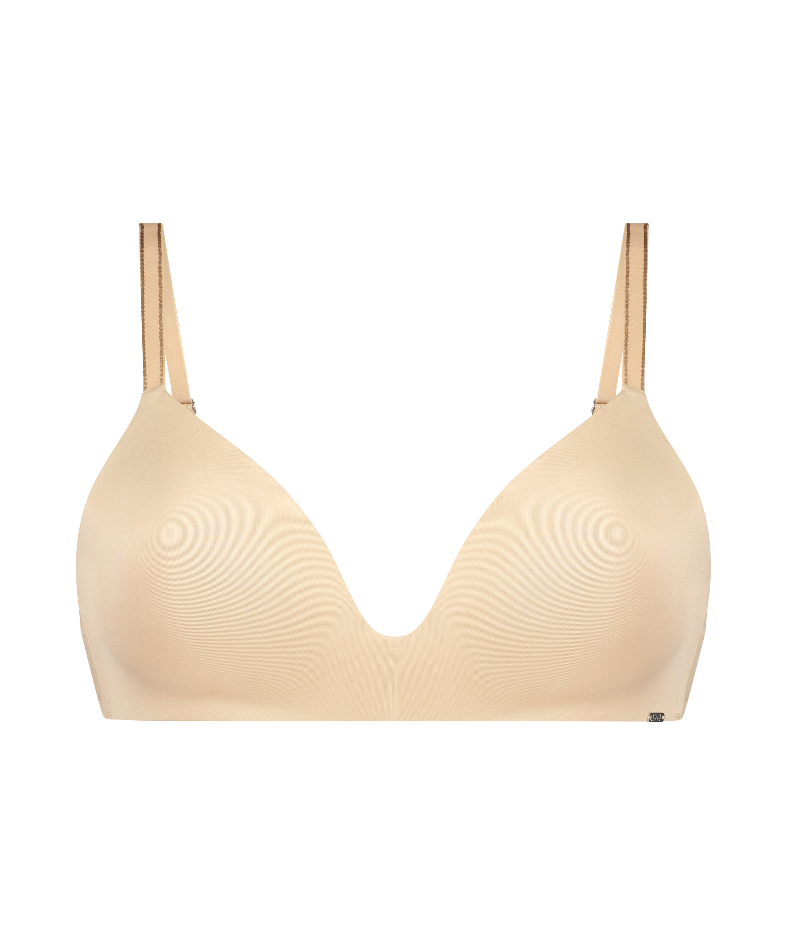 Soutien-gorge sans armatures préformé Mona, Beige, main