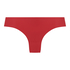 Slip brésilien résille invisible, Rouge
