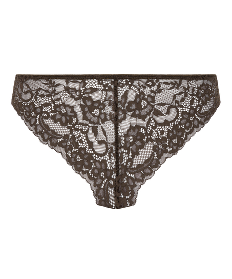 Slip brésilien Maggie, marron