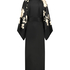 Kimono Satin Bloom, Noir