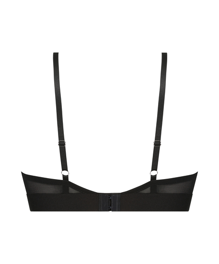Soutien-gorge sans armatures préformé Cleo, Noir