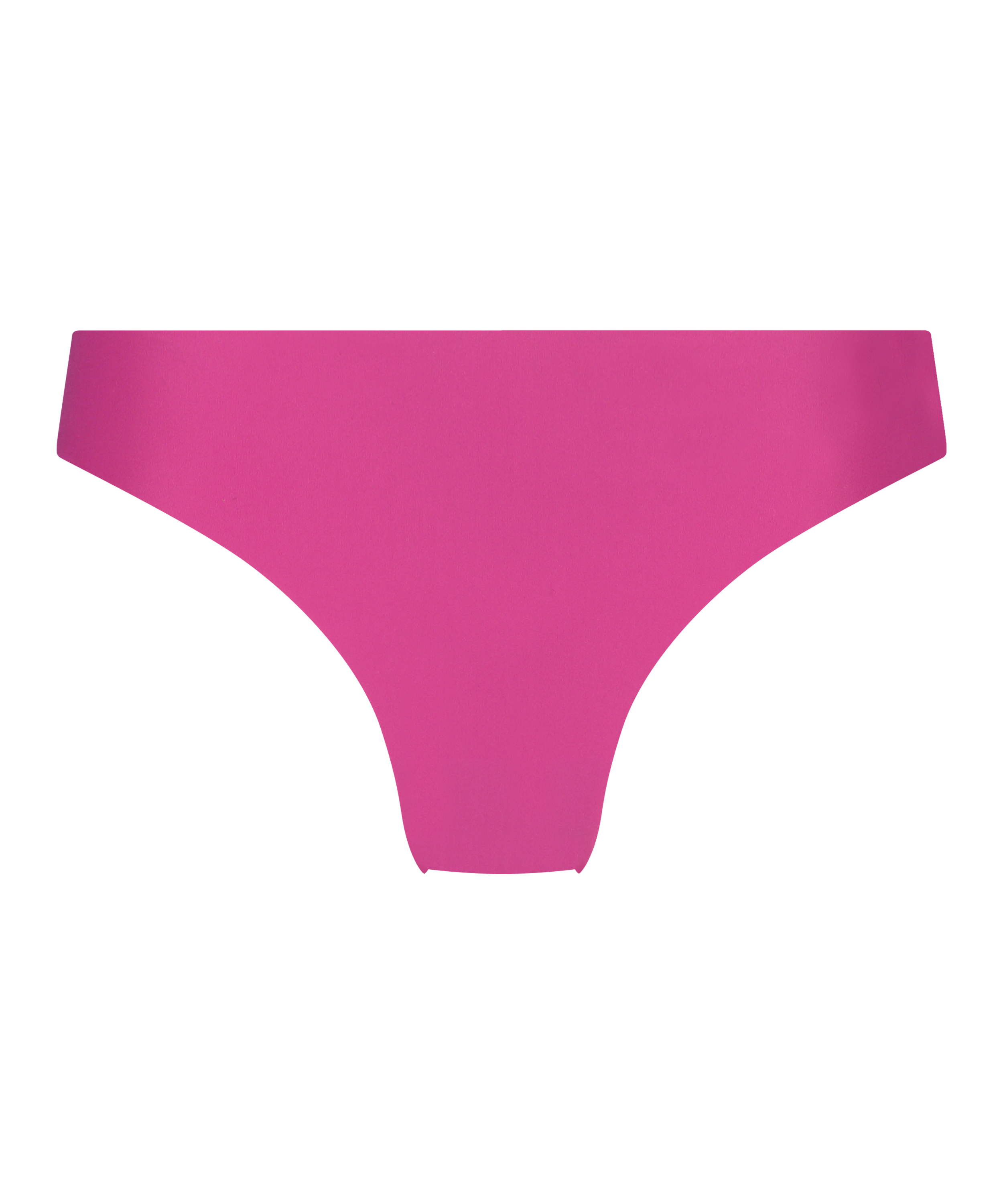 Slip brésilien résille invisible, Rose, main