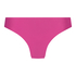 Slip brésilien résille invisible, Rose