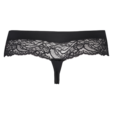 Boxer string Adalyn, Noir