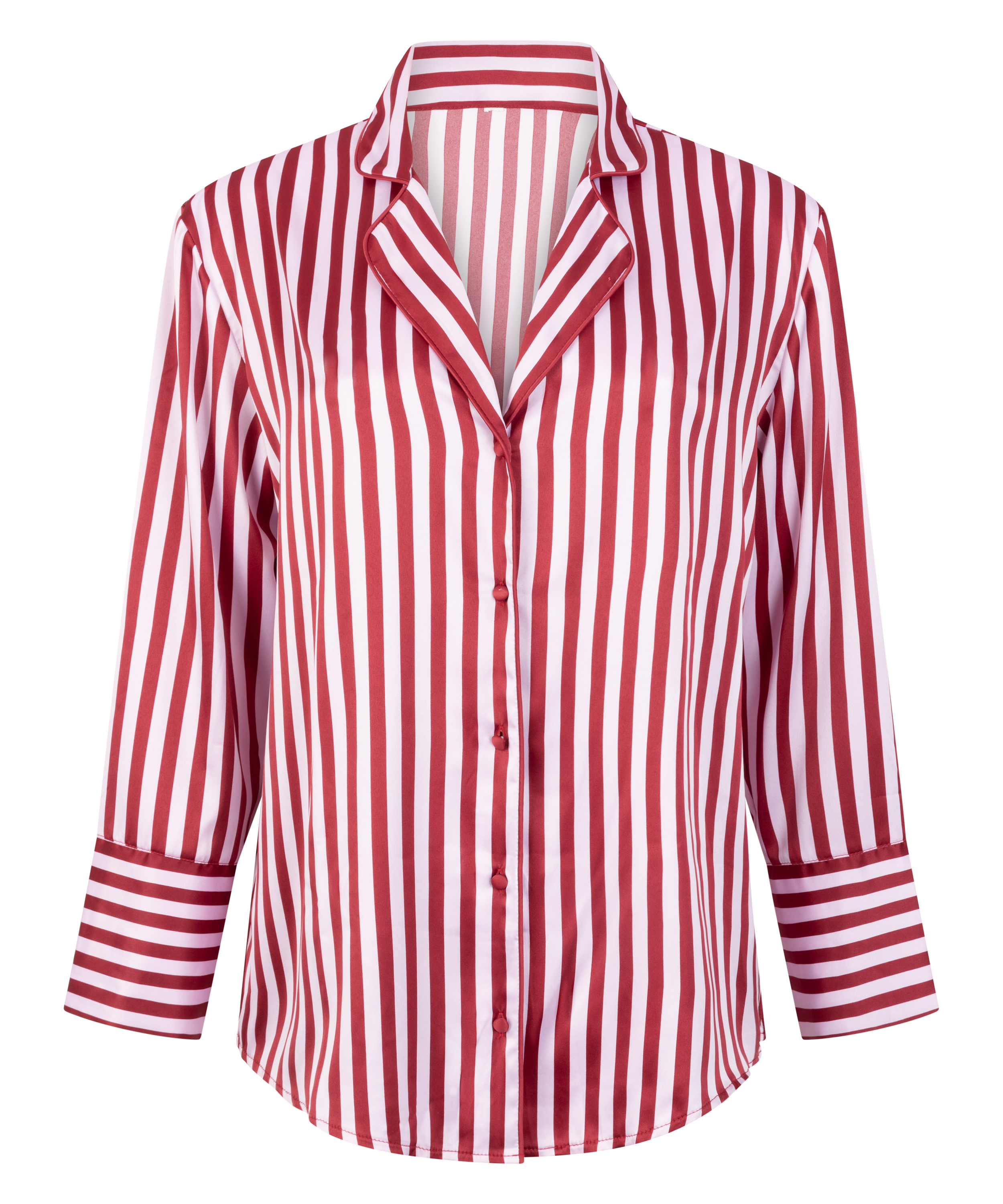 Veste à manches longues Satin, Rose, main