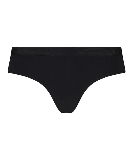 Slip brésilien en maille, Rose