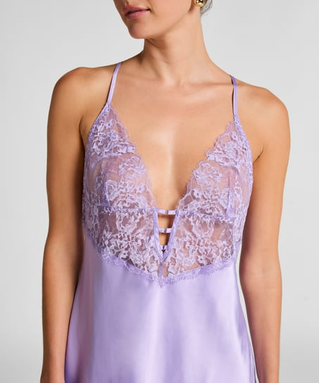 Slip dress Nienke, Violet