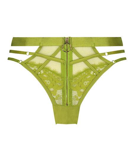 Slip br&eacute;silien Sable, Vert