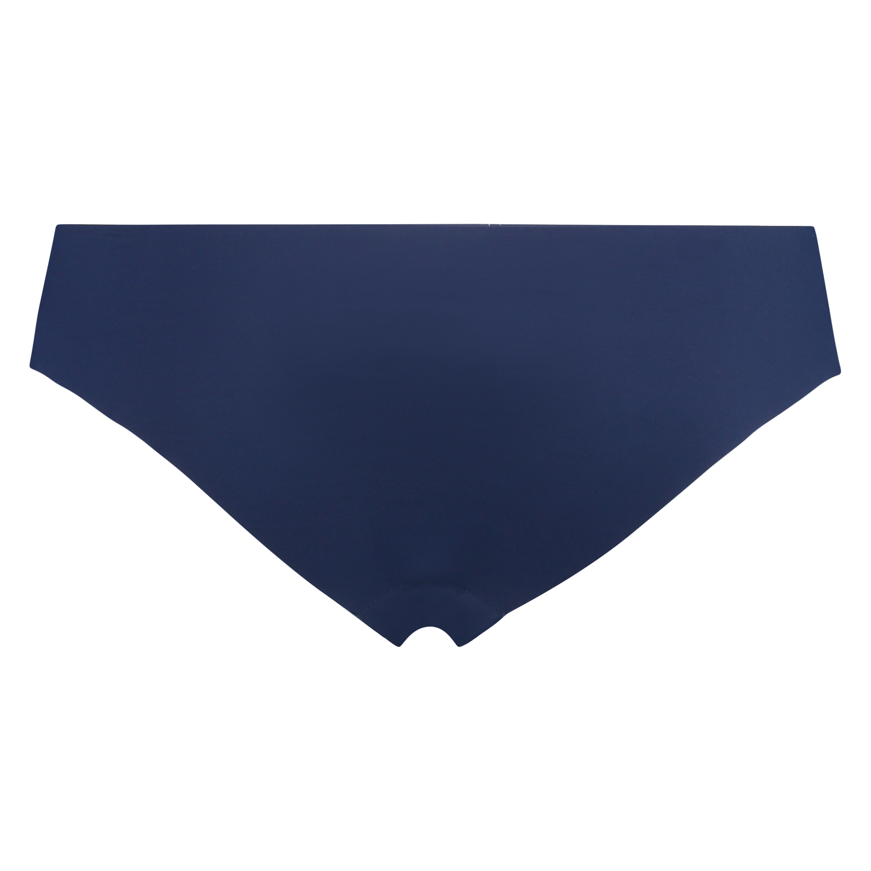Slip br&eacute;silien Invisible coton, Bleu, main