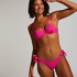 Haut de bikini Lurex Scallop, Rose