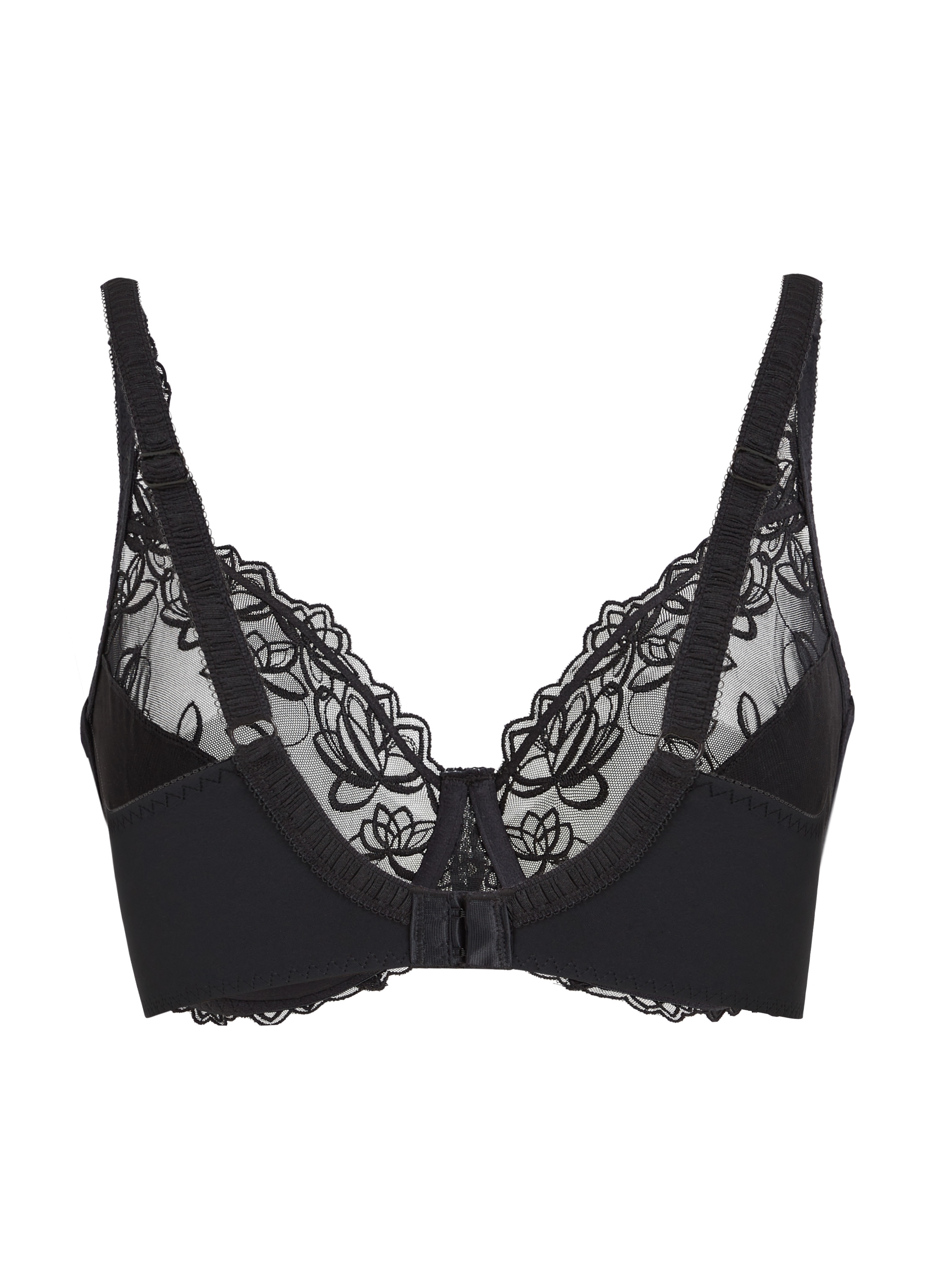 Soutien-gorge à armatures non-préformé Diva, Noir, main