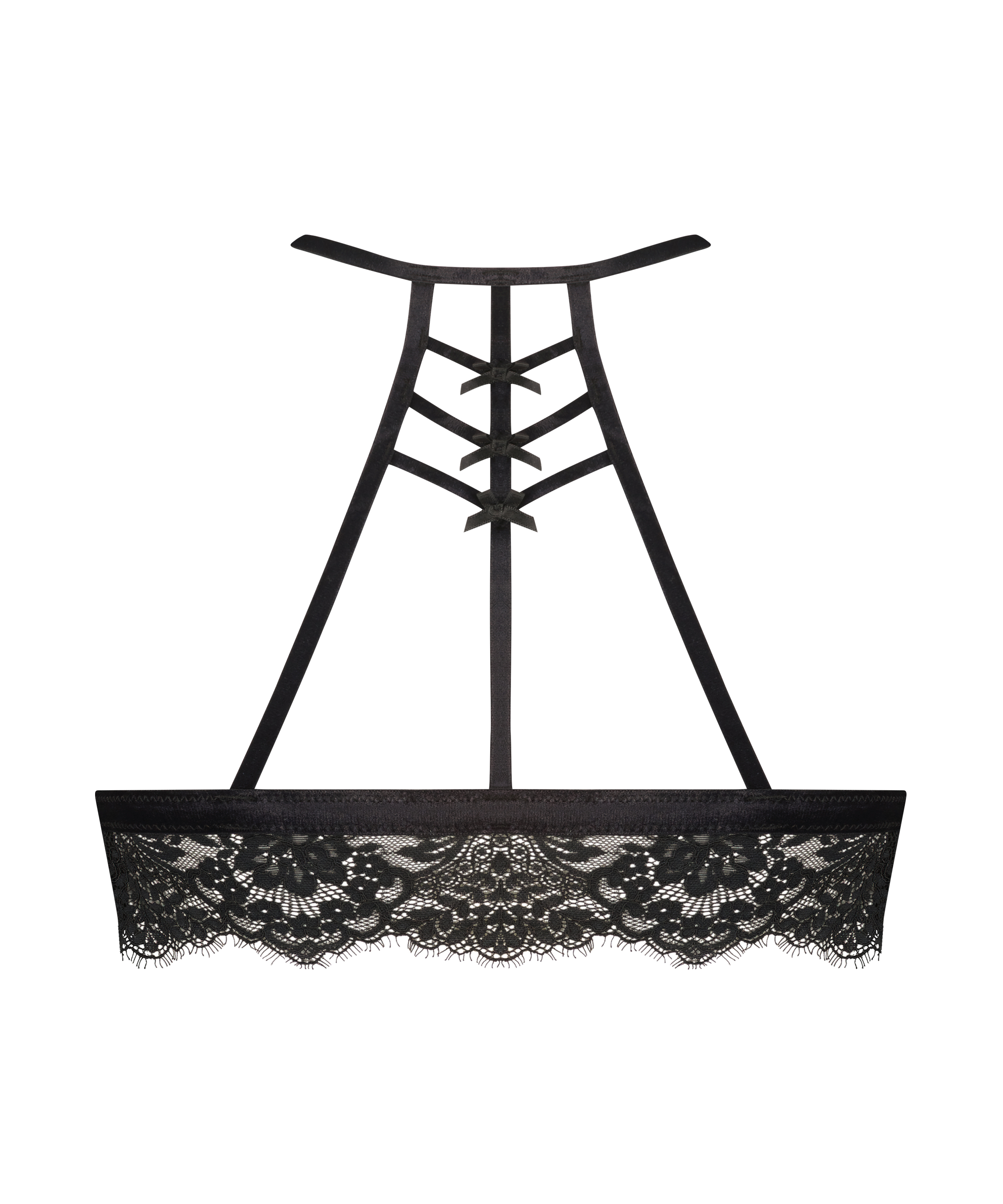 Brassière Holly, Noir, main