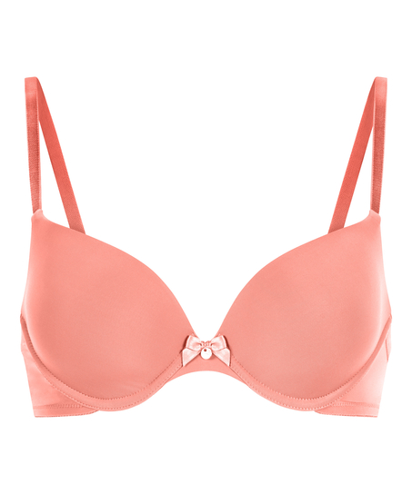 Soutien-gorge &agrave; armatures pr&eacute;form&eacute; Plunge, Rose