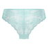 Slip brésilien Invisible Lace Back, Bleu