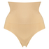 Slip raffermissant taille haute, Beige