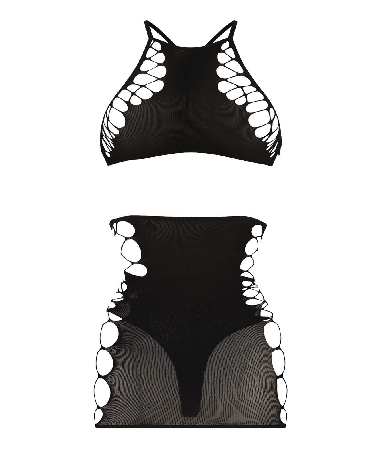 Private Set, Noir, main