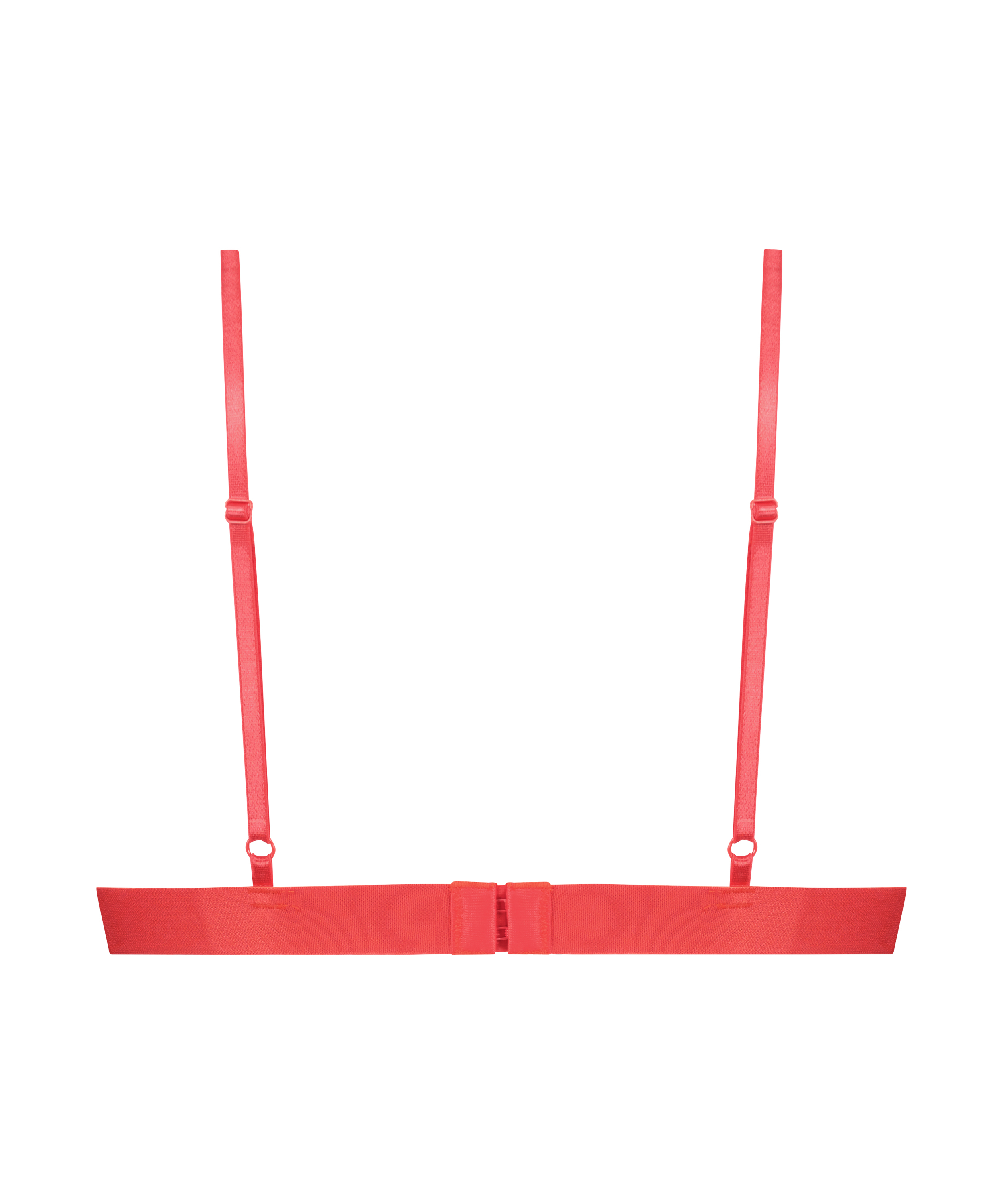 Bralette Corby, Rouge, main